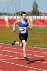 Jack Hepple (Morpeth) winning the under-20s 200 metres at the North Eastern Champs, Gateshead.